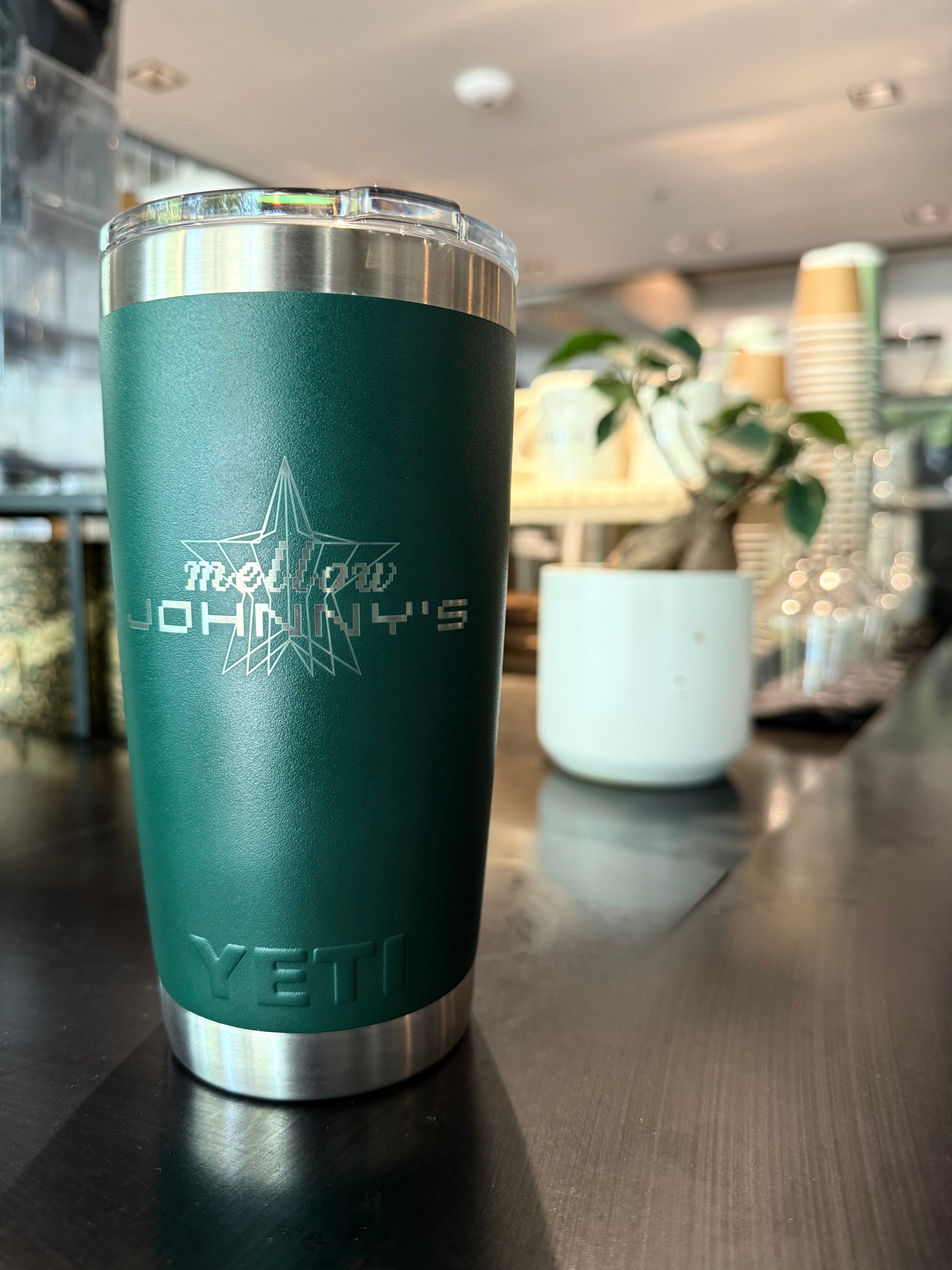 Mellow Johnny's CAD Star Logo 20oz Yeti Tumbler