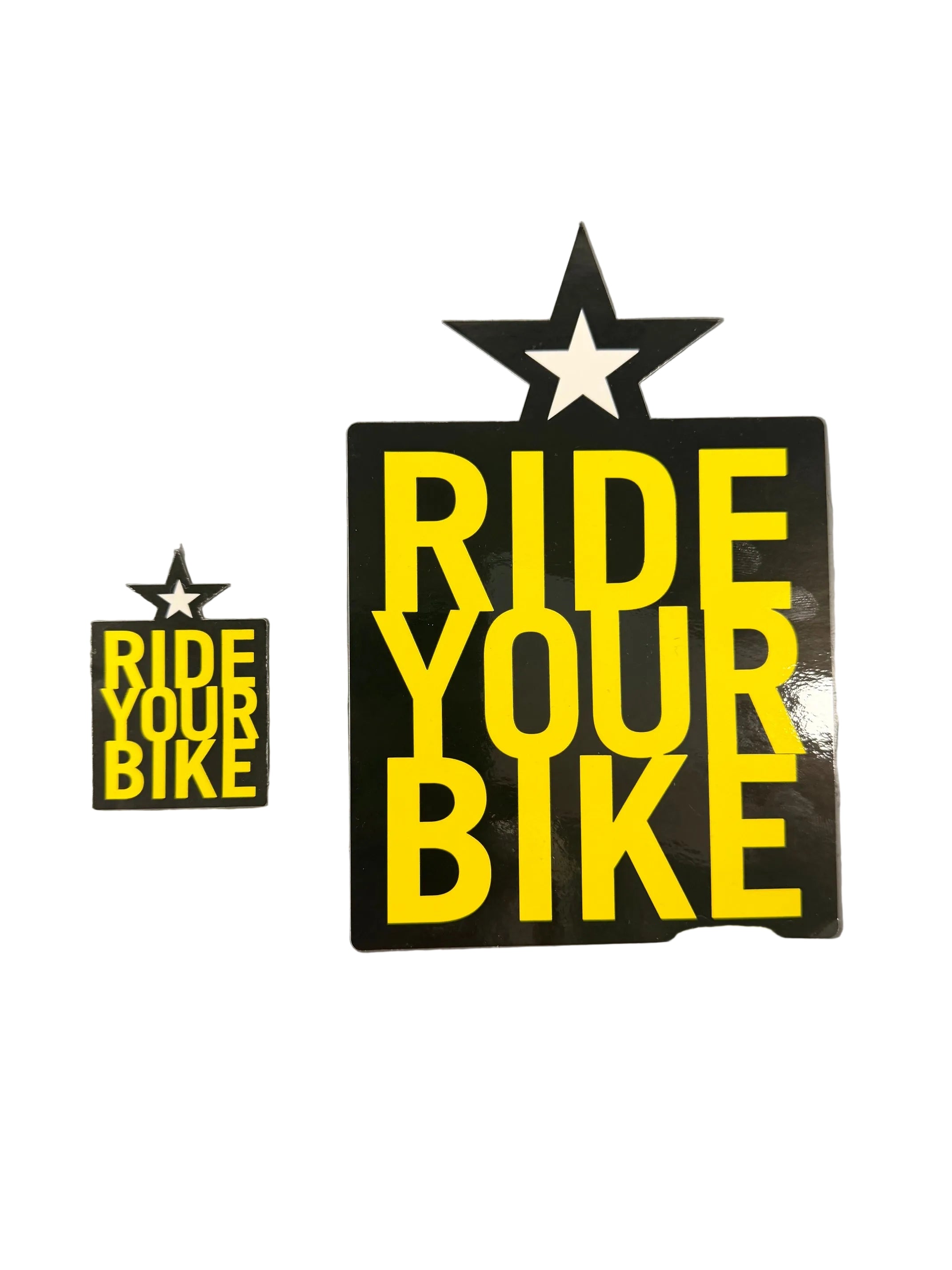 Ride Your Bike Stickers Small and Big