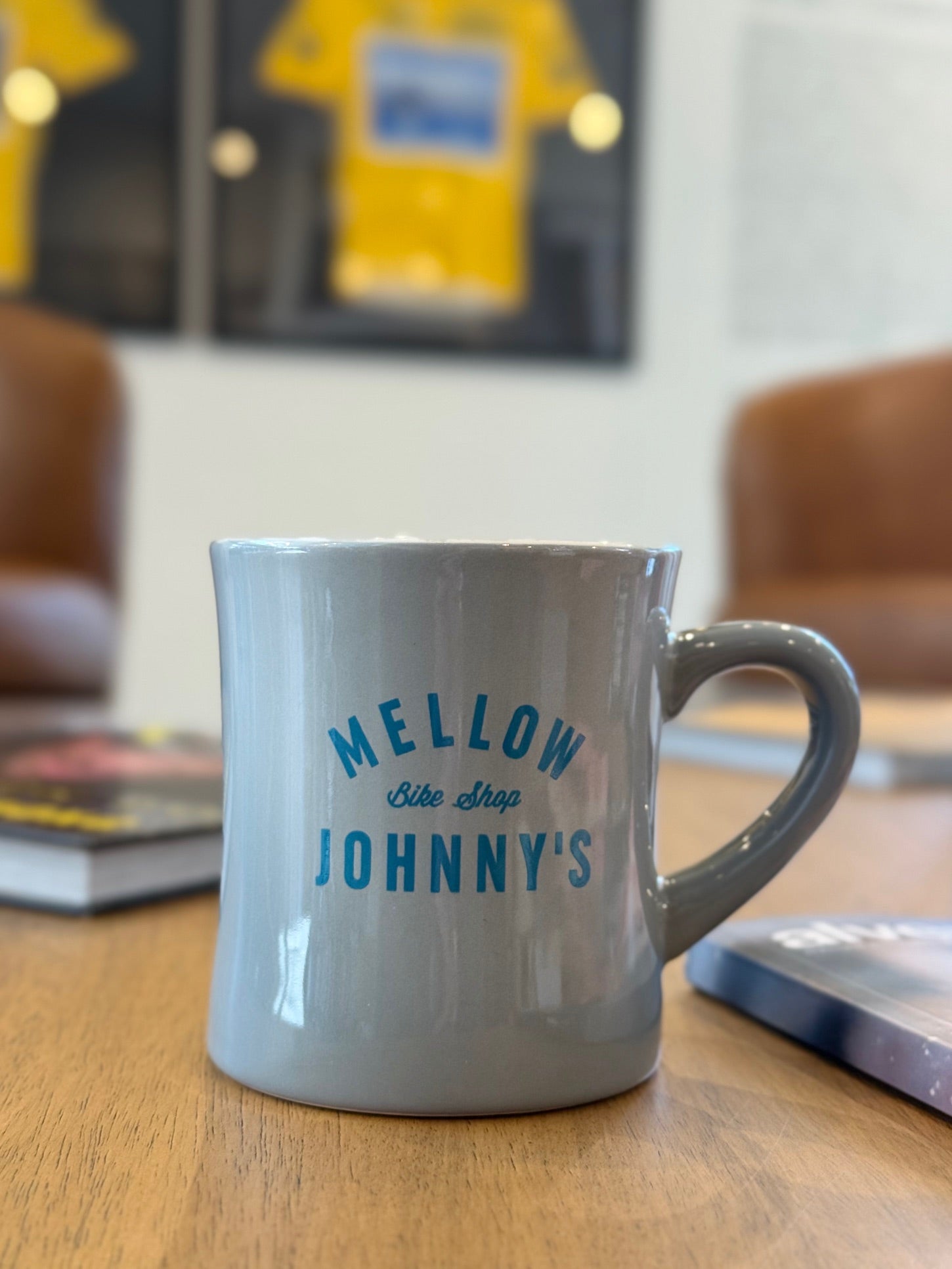 Mellow Johnny's Gray Field House Diner Mug