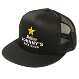MJ's Snapback Trucker Hat (Black, Flat Bill)