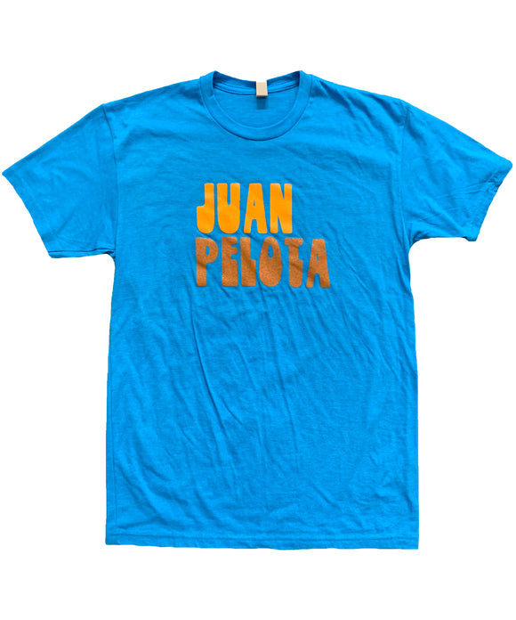 Mellow Johnny's Bike Shop Juan Pelota Drive Thru t-shirt blue